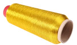Lurex thread on spool