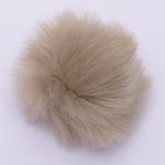 Fake 8 cm fur pom-poms