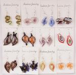 Glass earrings  MIX