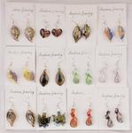 Glass earrings  MIX