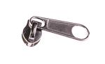 Slider for plastic zipper 3mm silver