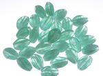 Matte Plastic Beads 13x8mm/30 pcs
