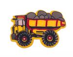 Patch truck yellow 68x45mm