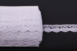 White cotton lace 18mm