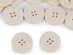 Button 25mm plastic TOBY