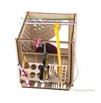 Multifunctional knitting box 15x14cm