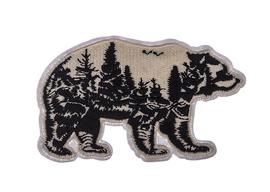 Patch beige bear 55x93mm