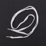 White shoelace 120 cm