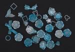 Beads and applications MIX 20-30 pcs