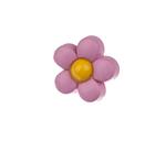 Button 18mm plastic flower