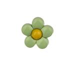 Button 18mm plastic flower