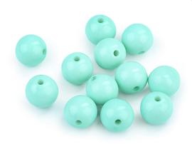Plastic Beads Ø8 mm/50 pcs
