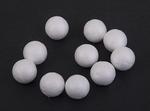 Polystyrene glitter balls Ø2 cm /10pcs