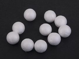 Polystyrene glitter balls Ø2 cm /10pcs