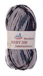 Abby 200 self-patterning sock Yarn