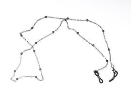 Chain for glasses black 73cm