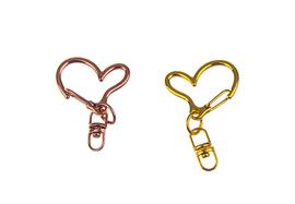 Carabiner heart 24x38mm