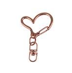 Carabiner heart 24x38mm