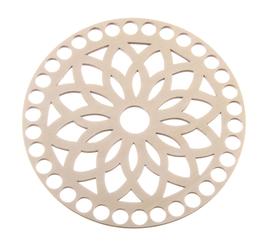 Bottom - lid plywood circle 15 cm/9,5 mm