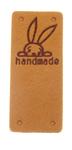 HAND MADE rabbit patch 50x20mm