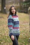 Hand-knitted sweater from yarn No: 1 and Sale Winter
