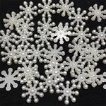 Snowflake applique 15 mm