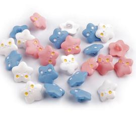 Children's button star 15.2 mm