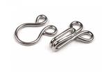 Hook + eye fastening 18+16 mm/6 ks