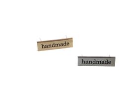 HAND MADE metal mark 40x16mm