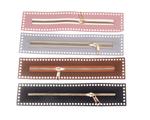 Metal handbag zipper 27 x 5,7 cm