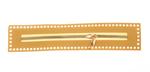Metal handbag zipper 27 x 5,7 cm