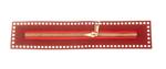 Metal handbag zipper 27 x 5,7 cm