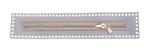 Metal handbag zipper 27 x 5,7 cm