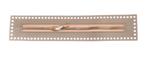 Metal handbag zipper 27 x 5,7 cm