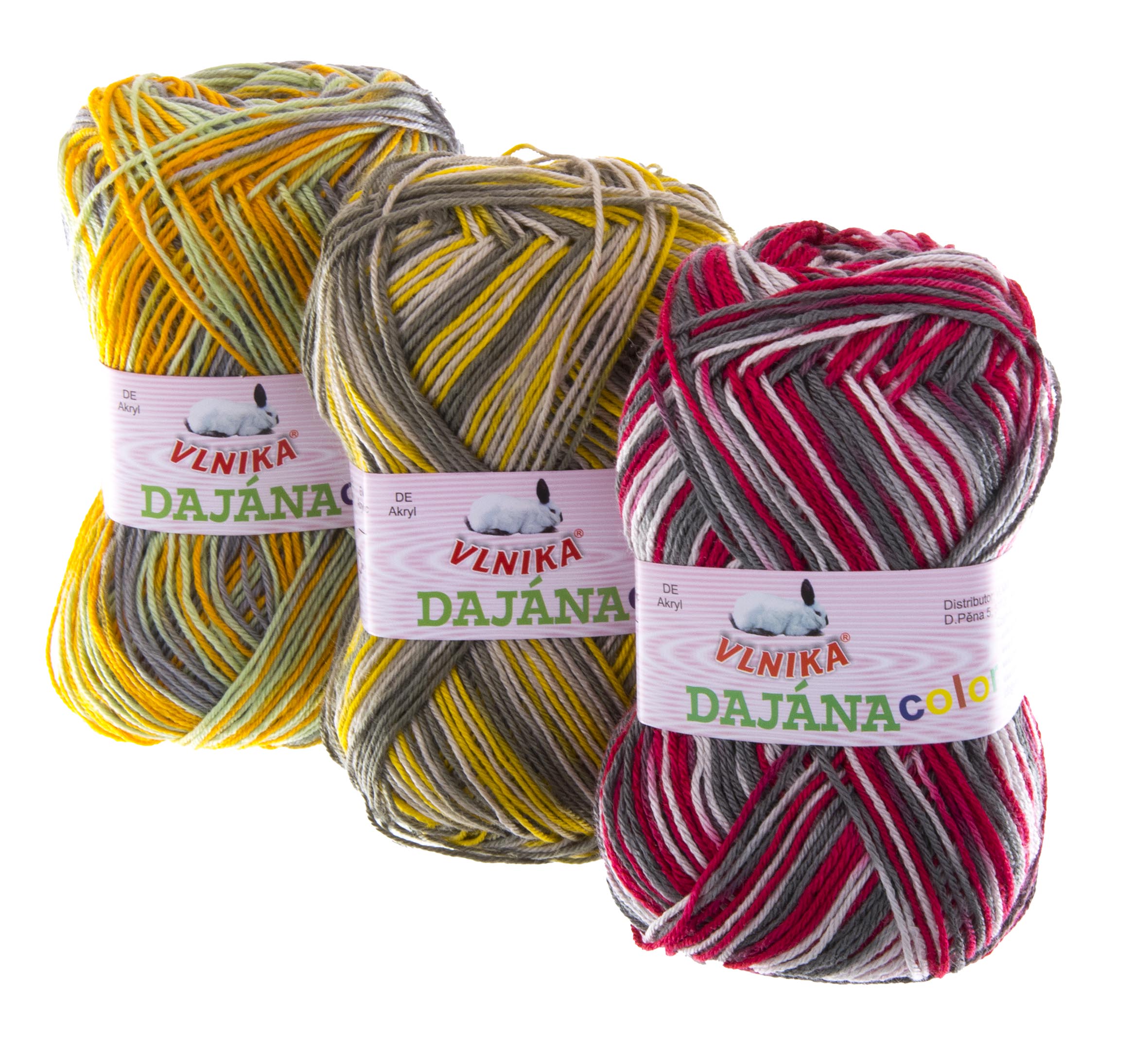 Dajána color Yarn  Vlnika - yarn, wool warehouse - buy all of your yarn  wool, needles, and other knitting supplies online